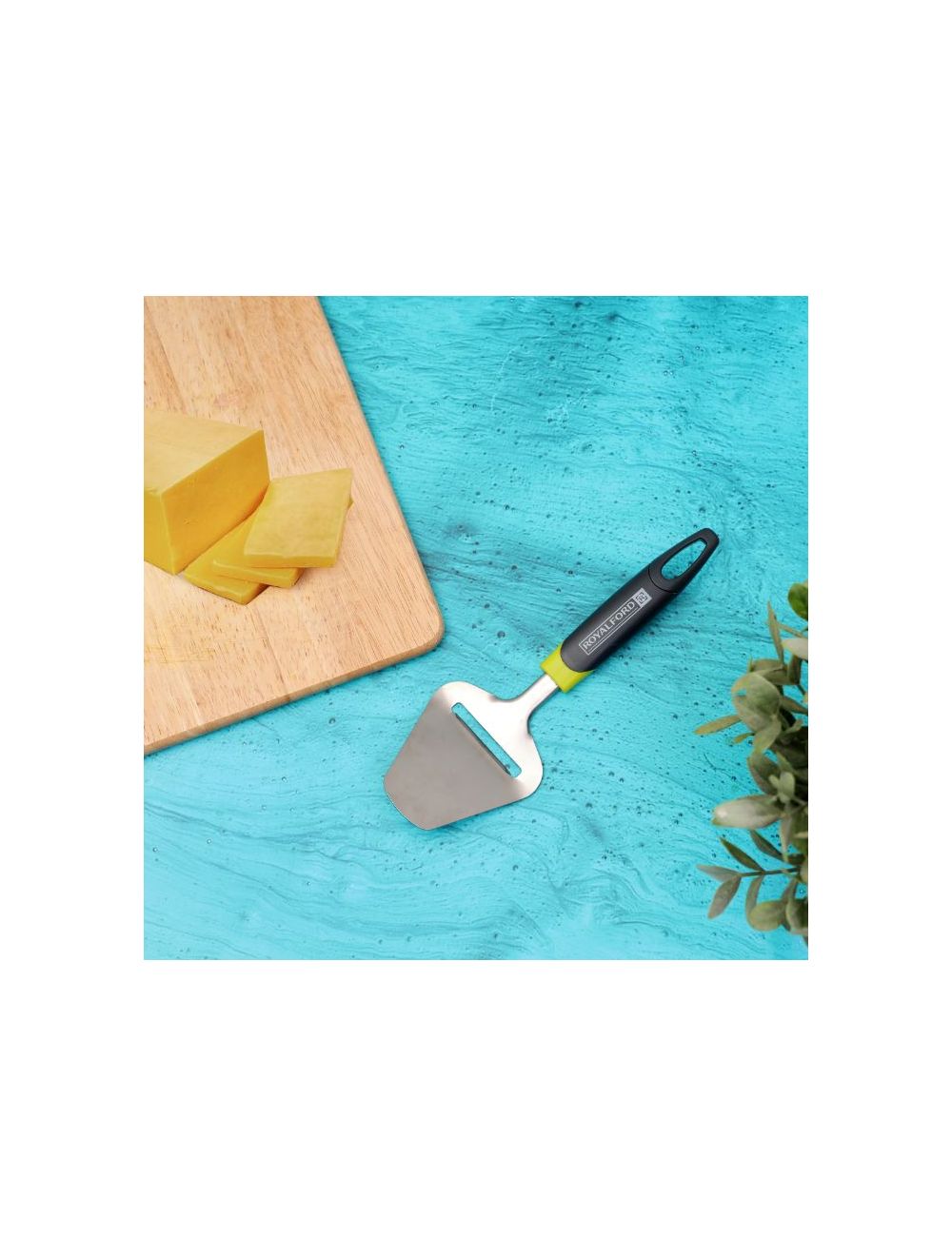 Royalford Stainless Steel Cheese Slicer with ABS Handle