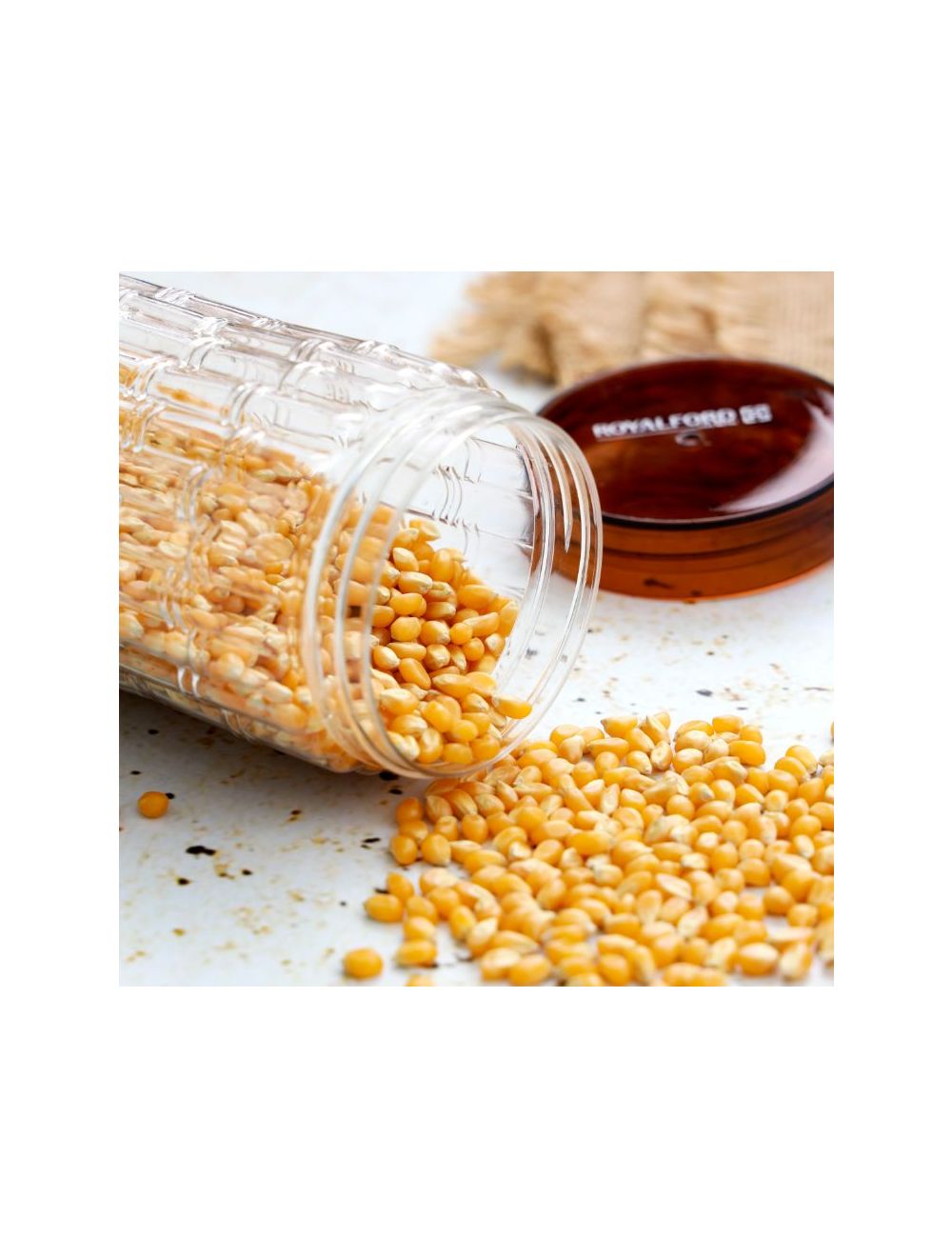 Royalford 1000ml Christy Clear Canister Transparent