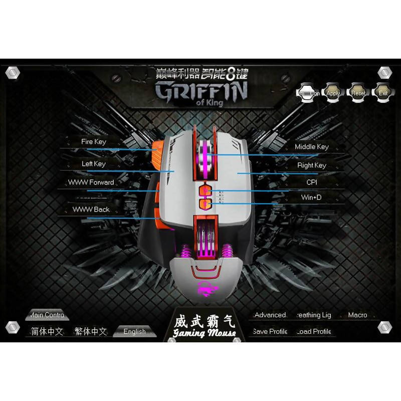 Shop T-WOLF V9 Wired RGB Gaming Mouse | Improve Your Gaming