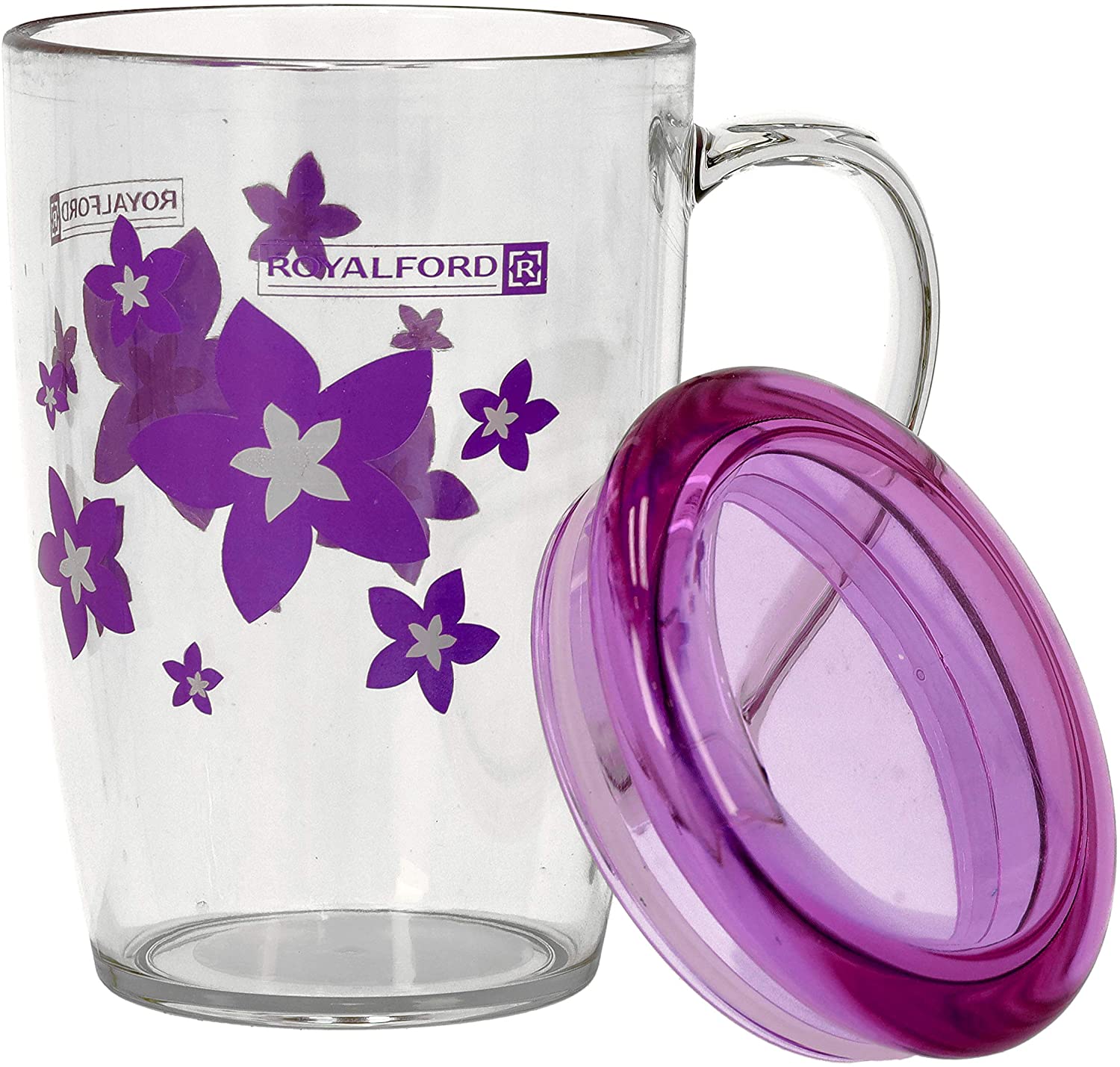 Royalford 350ML Acrylic Cup With Lid RF5656