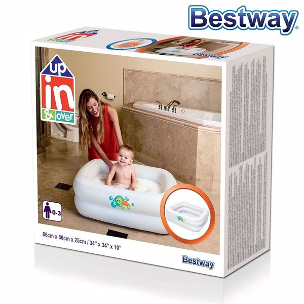 Bestway Inflatable Baby Bath Tub for Home and Travel