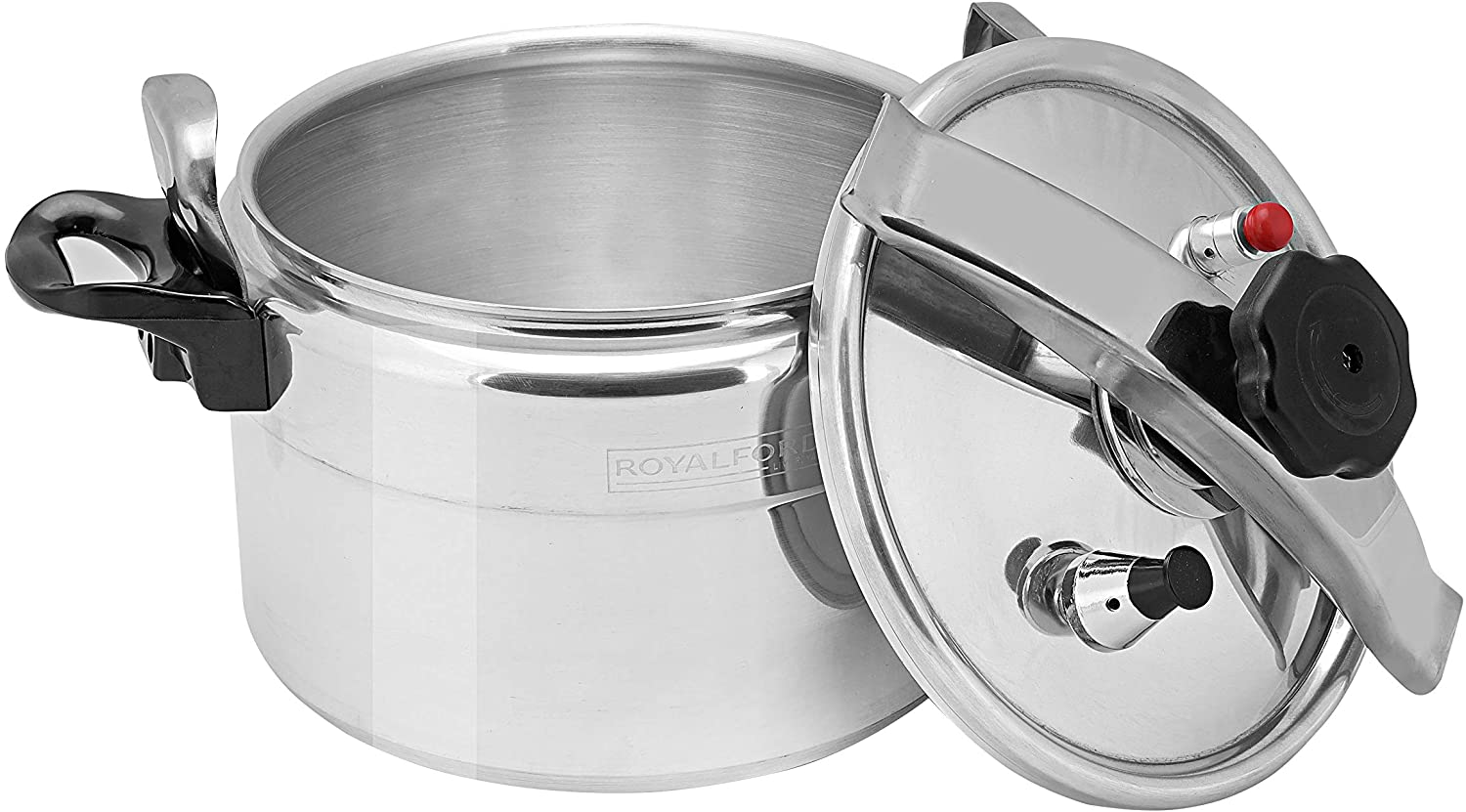 Royalford Aluminium Pressure Cooker 15L