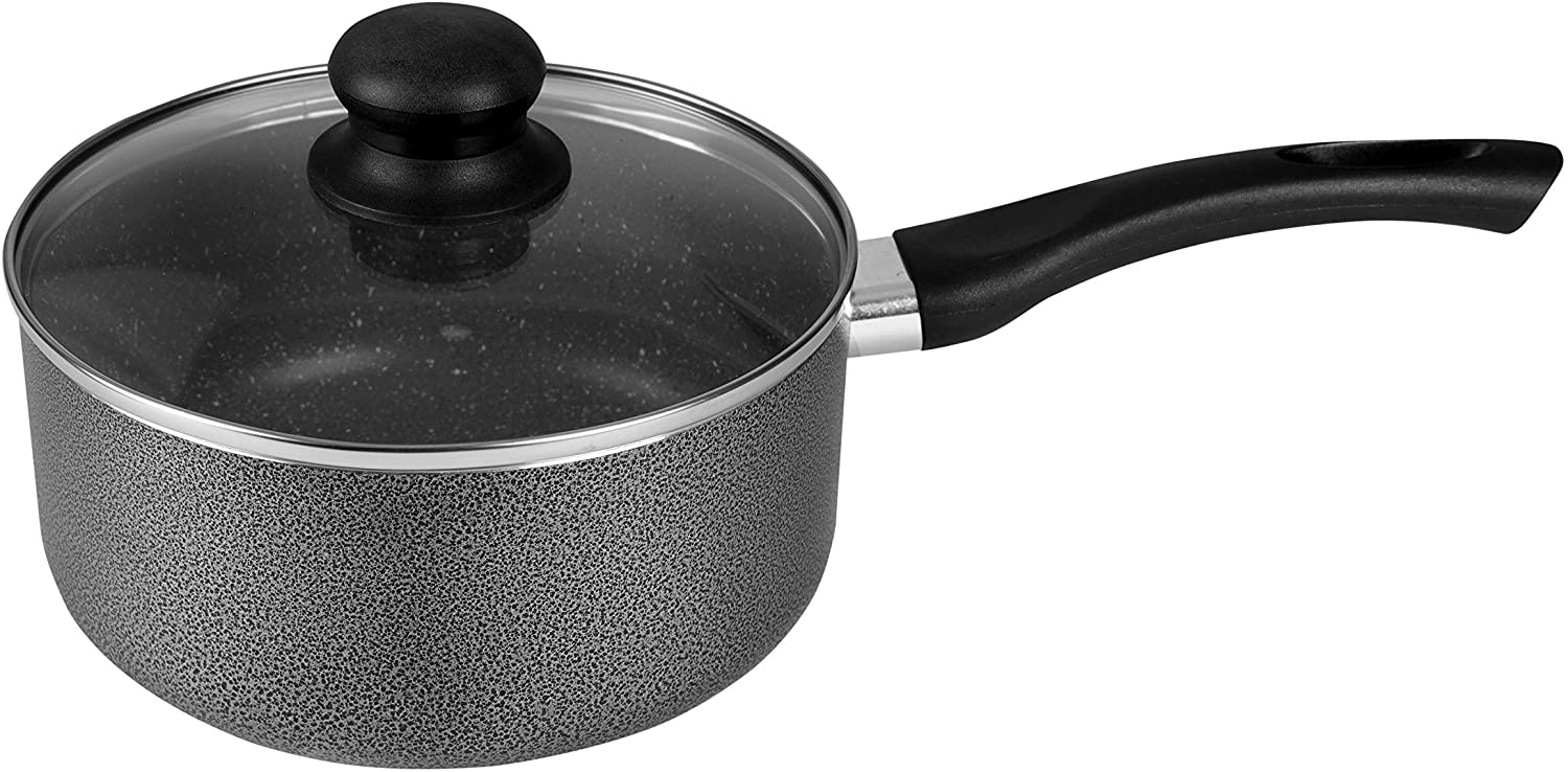 Royalford Aluminium Cookware 7Pcs Set Black | Best Cookware Set in Bahrain | Halabh.com