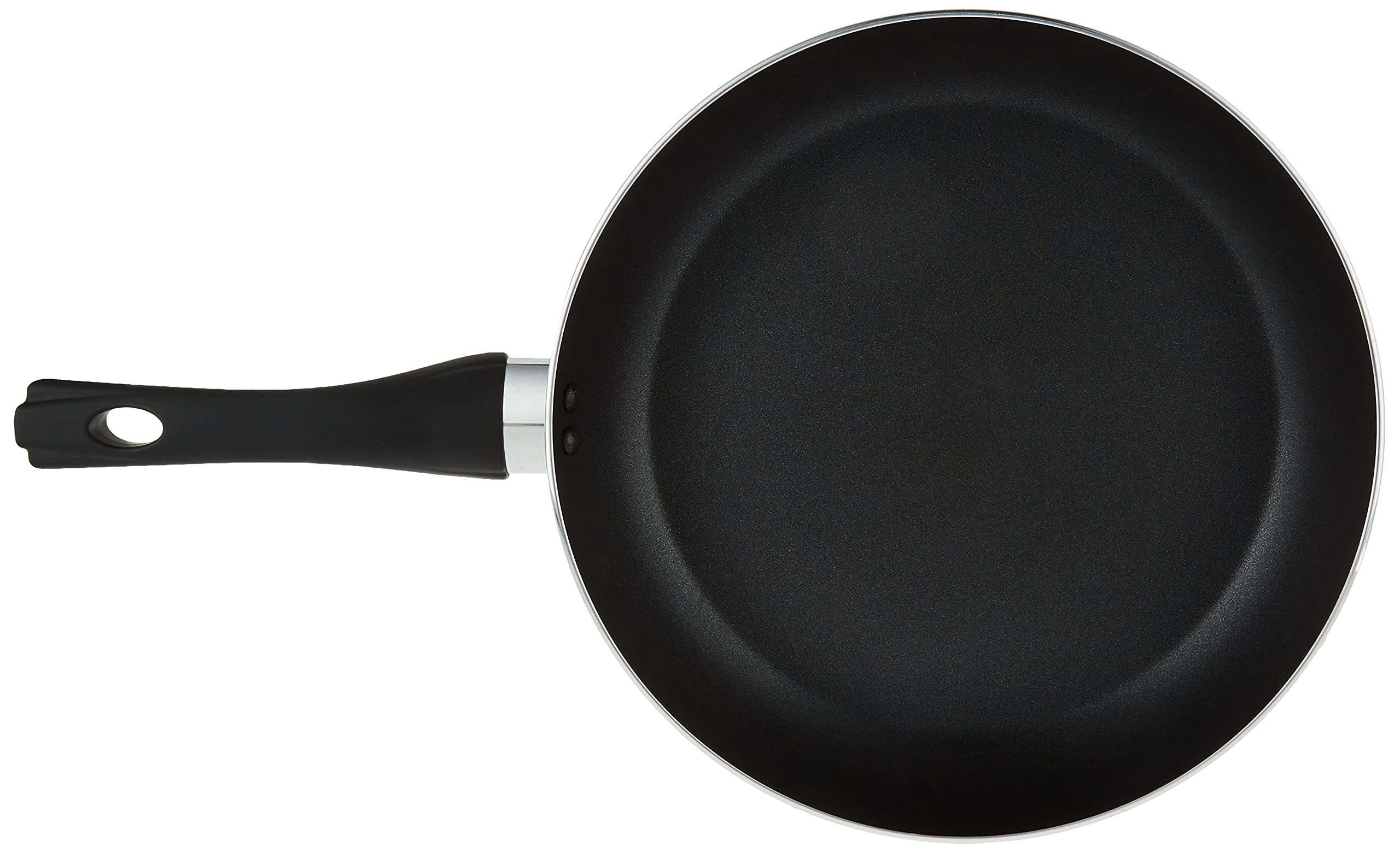 Royalford Aluminum Non Flat Fry Pan 1 Piece Red