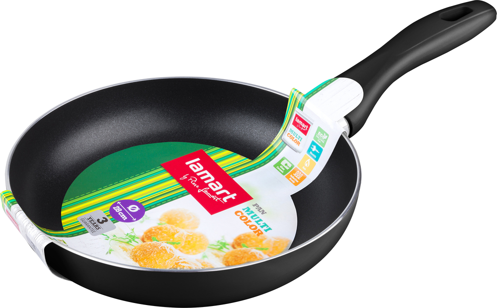 Lamart Frying Pan Black Multicolor LT1122 28cm