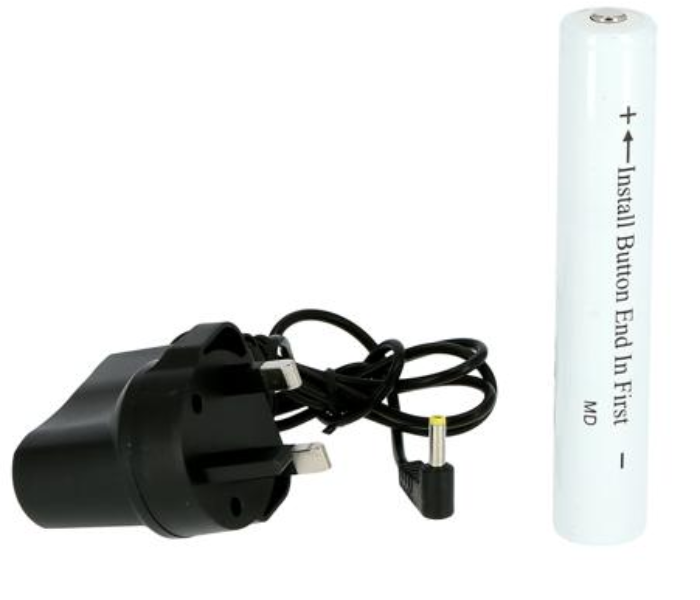 Krypton 3C Rechargeable LED Flash Light Black