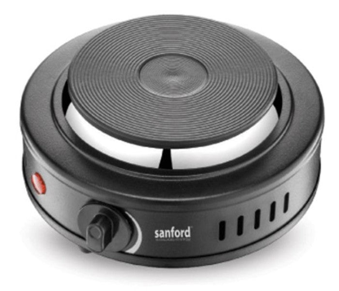 Sanford 500Watts Electric Single Hot Plate Black