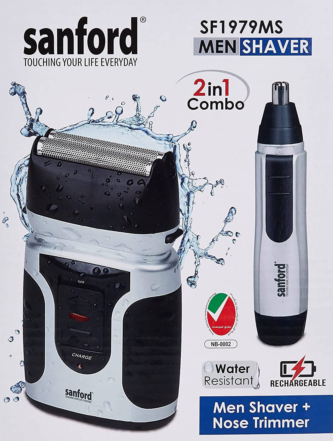 Sanford Men Shaver Silver & Black Online in Bahrain - Halabh