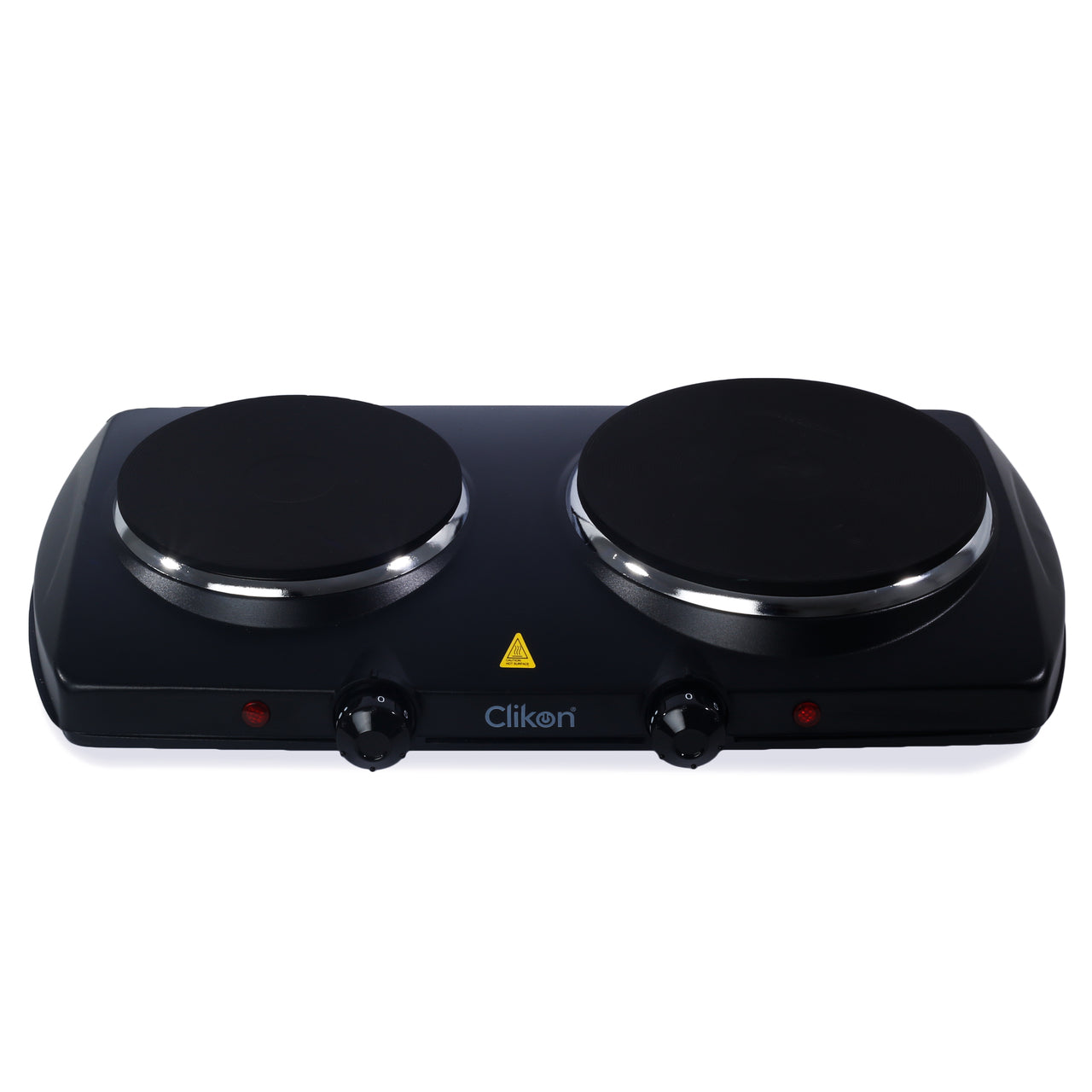 Hot Plate Double 2500 Watt Black