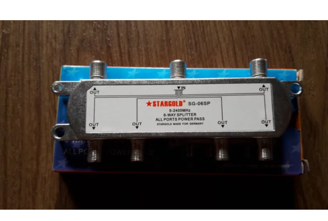 Stargold Splitter 6 Way SG-06SP