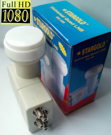 StarGold Quad 4 Out LNBF - SG-330 HD | Home Appliance & Electronics | Halabh.com