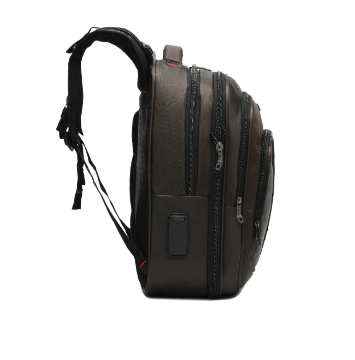 Star Gold 18 Inch Laptop Backpack Dark Brown