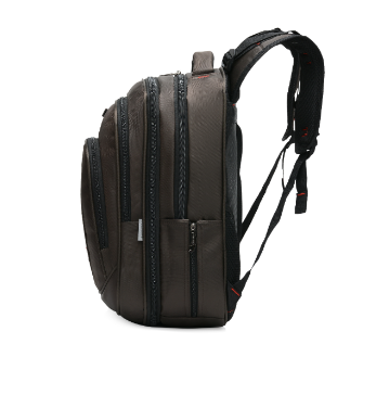 Star Gold 18 Inch Laptop Backpack Dark Brown