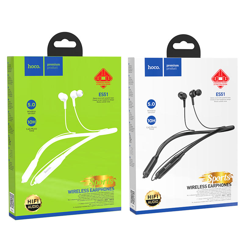 Hoco Wireless Earphones Era Sports Headset in Bahrain - Halabh
