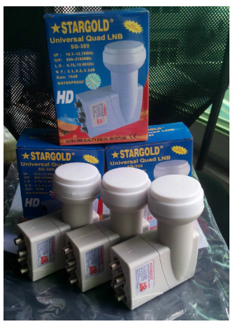 StarGold Quad 4 Out LNBF - SG-330 HD | Home Appliance & Electronics | Halabh.com