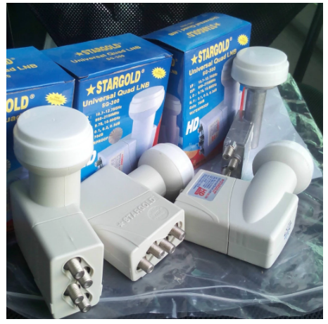 StarGold Quad 4 Out LNBF - SG-330 HD | Home Appliance & Electronics | Halabh.com