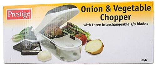 Prestige Onion and Vegetable Chopper Plastic White