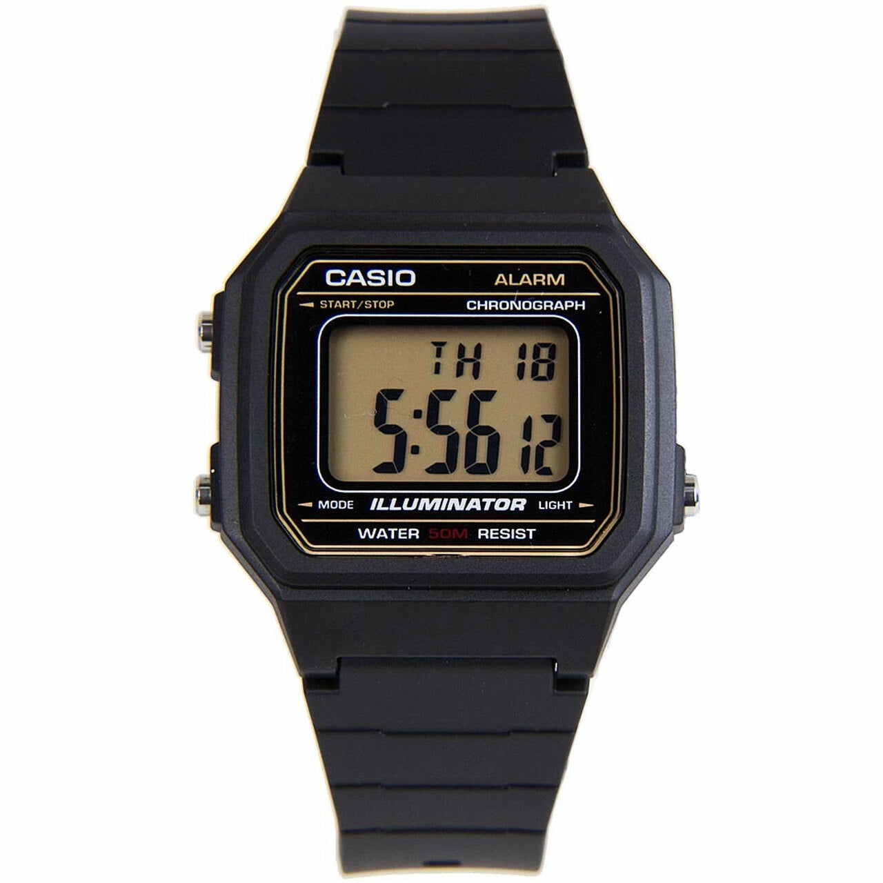 Casio Retro Male Watch Black W-217H-9AVDF | Resin | Water-Resistant | Minimal | Quartz Movement | Lifestyle| Business | Scratch-resistant | Fashionable | Halabh.com