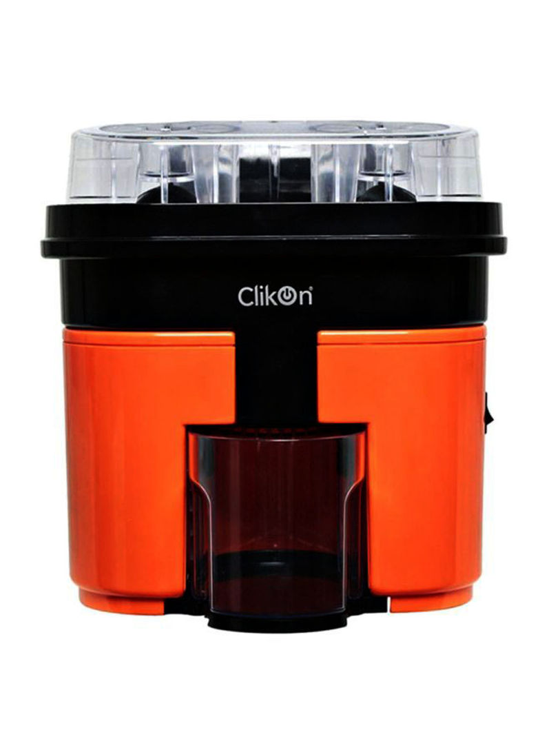Clickon Juice Extractor Orange Plastic Material