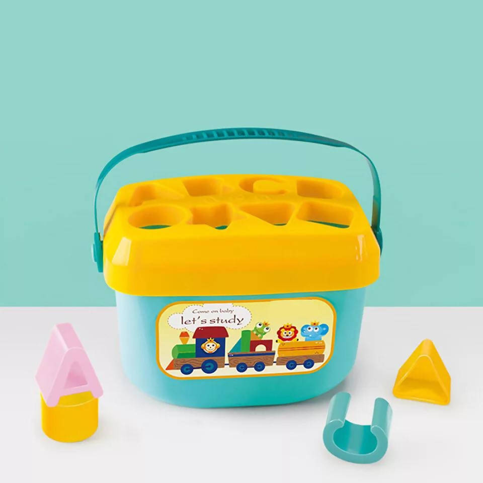 Colorful Baby Dissemble Building Block Match Model Sorting Box Toys Early Educational Toys