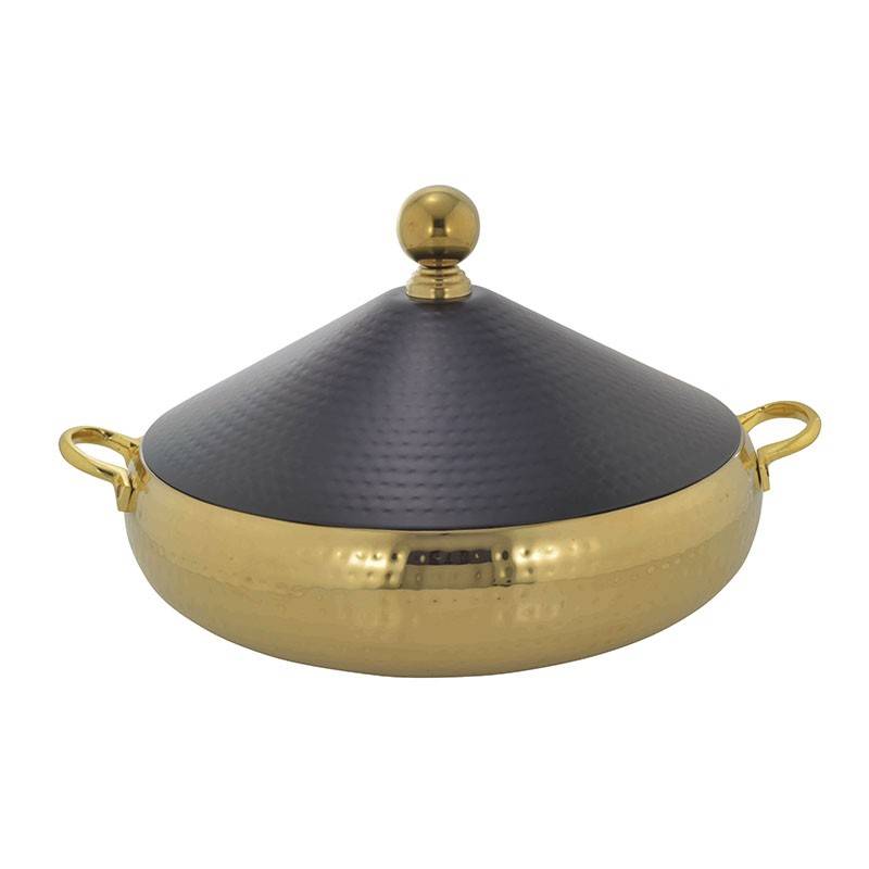 A La Mode Hotpot Black/Gold Finish 4 Ltrs