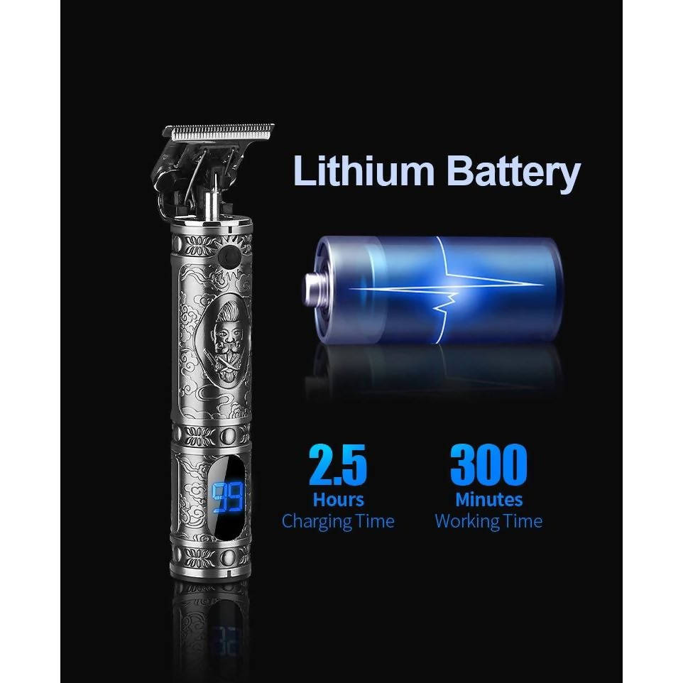 Professional T-Blade LED Display Hair Trimmer in Bahrain - Halabh