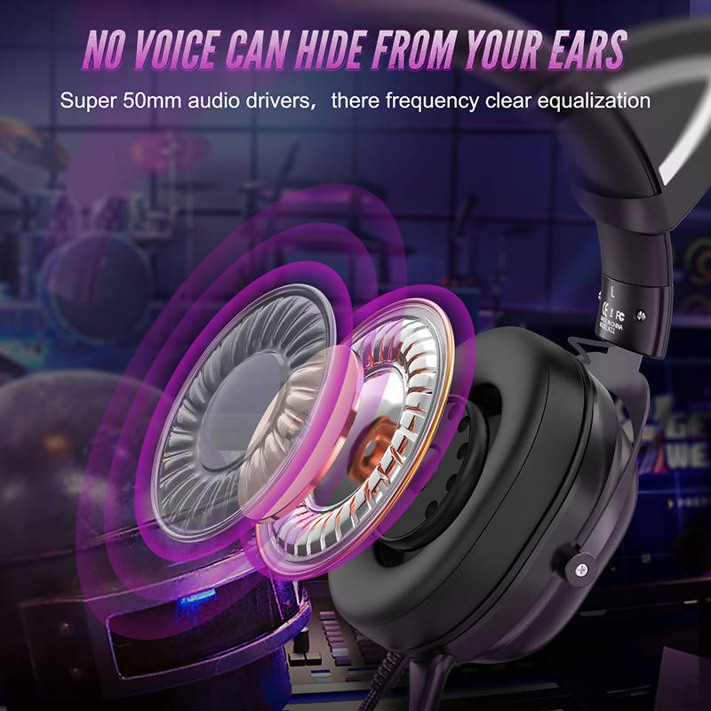 Onikuma Wired RGB Gaming Headset in Bahrain - Gaming Accessories