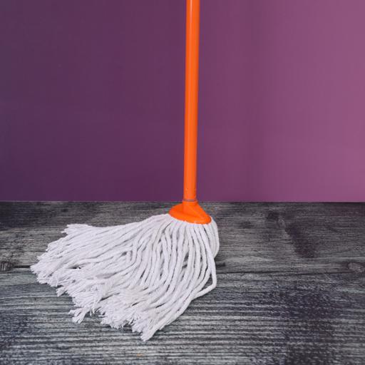 Delcasa Cotton Mop With Metal Stick | Cleaning Accessories in Bahrain | Floor Broom | Halabh
