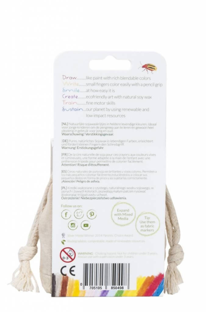 Crayon Rocks 16 Colors in a Bag