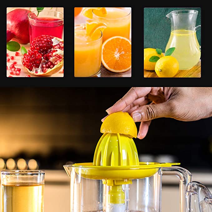 Geepas Citrus Juicer 1.0L Plstc Cup 1x6 | Kitchen Appliances | Halabh.com