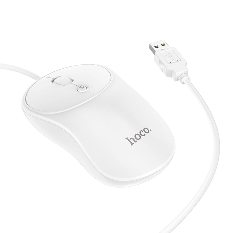Hoco Original Wired Mouse For Laptop