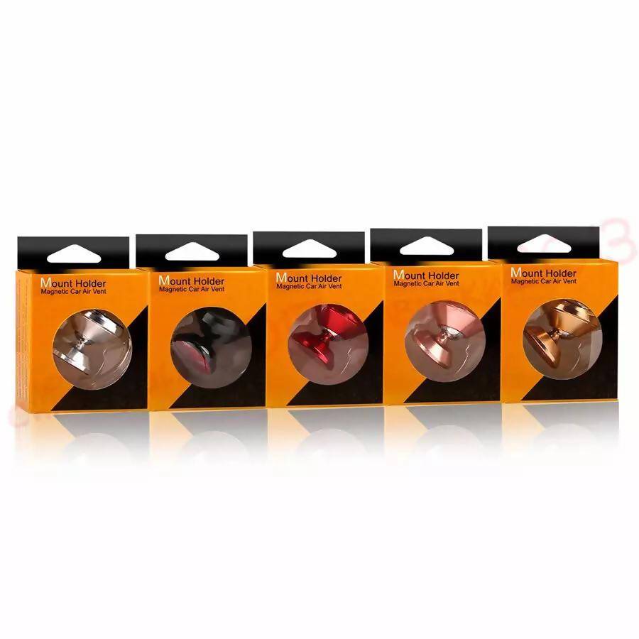 Magnetic Car Mount Holder Stand 360 Degree Alloy Rotation phone Stand