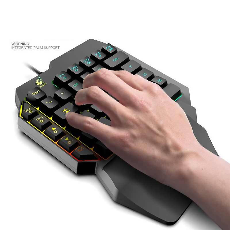 Ziyou Lang One Handed Gaming Keyboard | Best Gaming Keyboards in Bahrain | Gaming Accessories | Halabh.com
