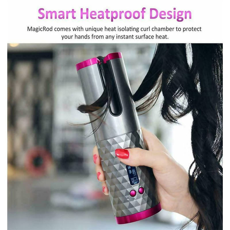 EqiEch Portable Cordless Auto Hair Curler Online in Bahrain - Halabh