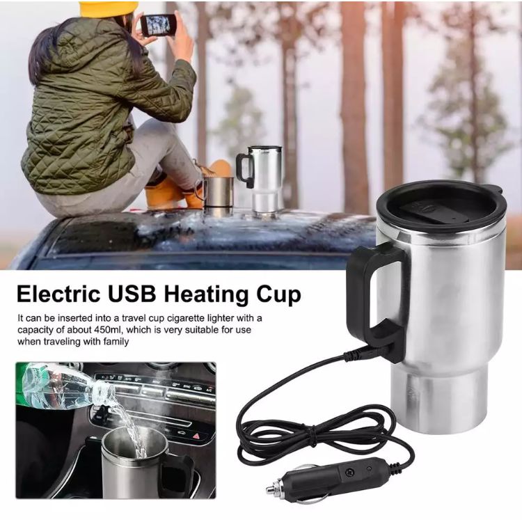 Stainless Steel Plug In Mug
