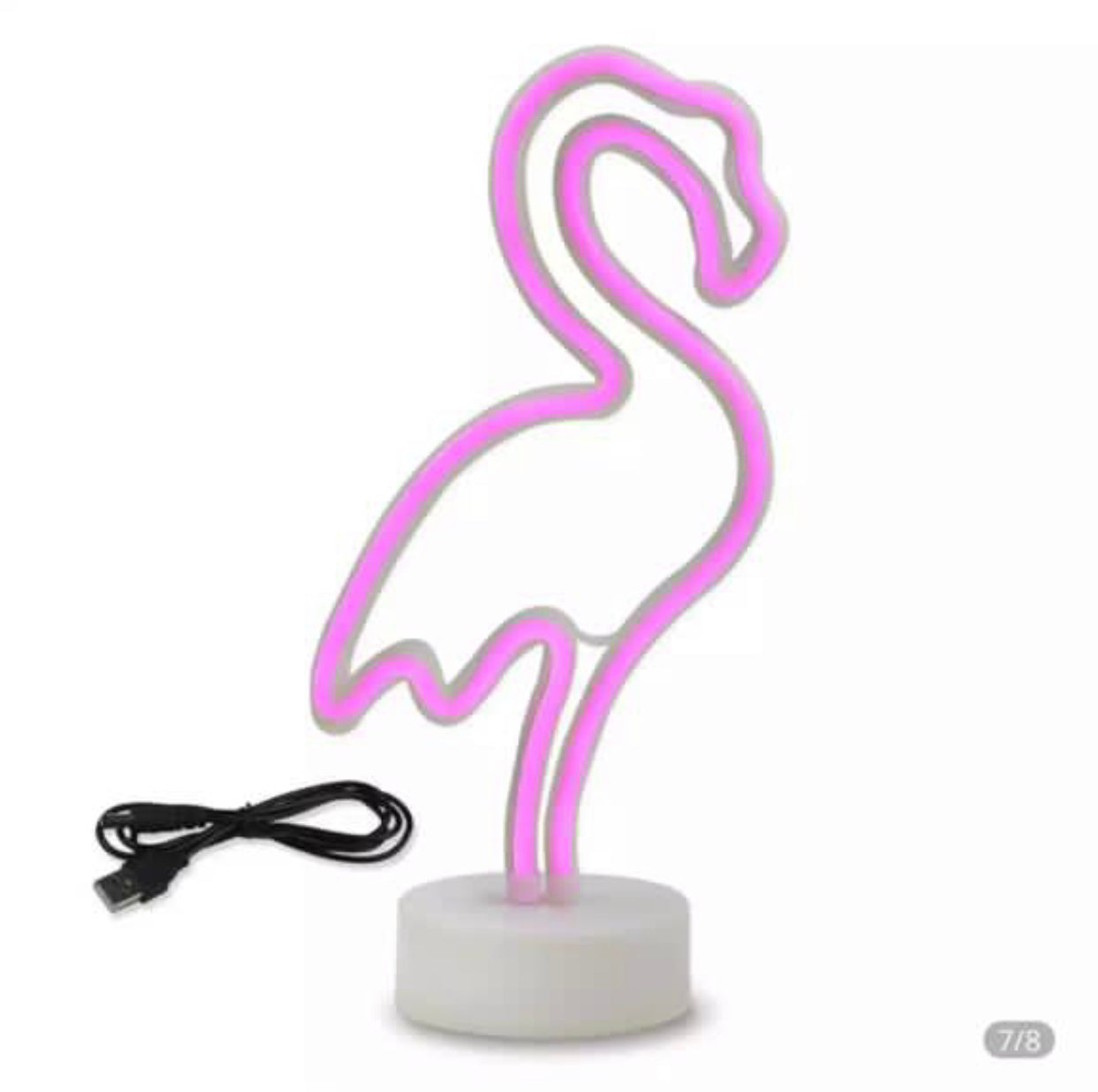 Flamingo Cactus Neon Sign