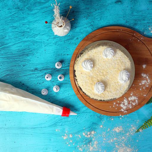 Royalford RF1661-IB6 5 Nozzle Set with Icing Bag Made of PVC Material