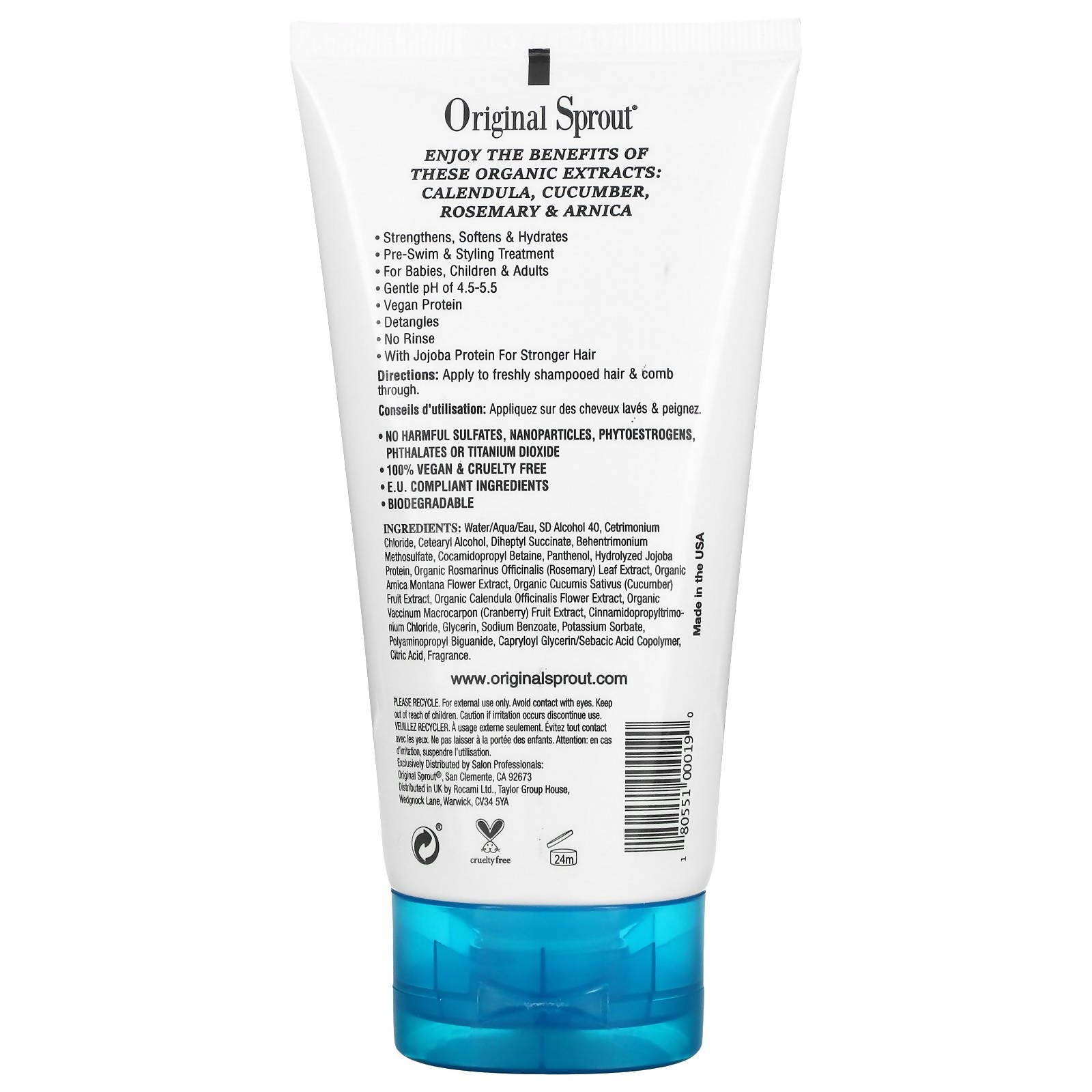 Original Sprout Classic Collection Leave In Conditioner 4oz