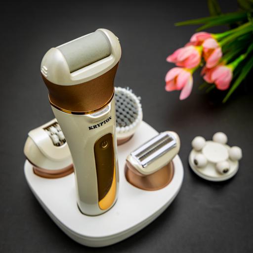 Krypton ,6-In-1 Rechargeable Multi-Function Beauty Kit With USB Cable