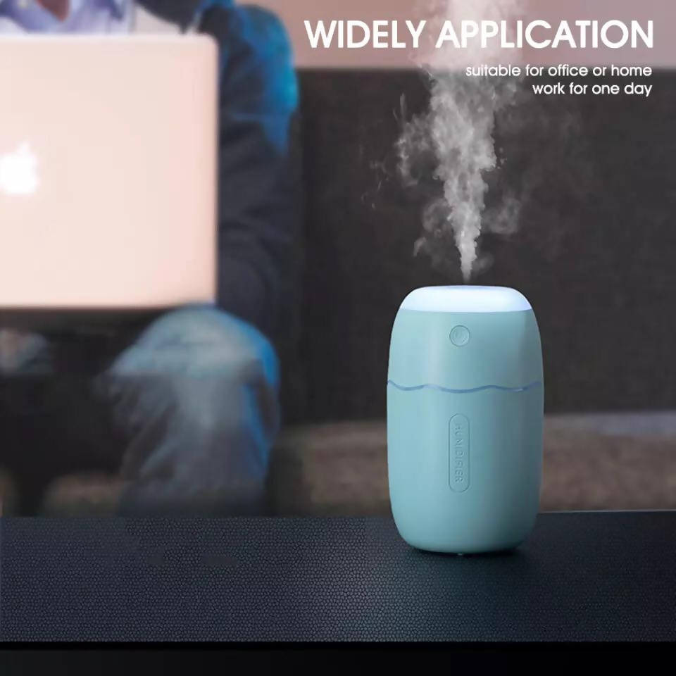 Mini Air Humidifier USB wooden texture Aroma Essential Oil Diffuser