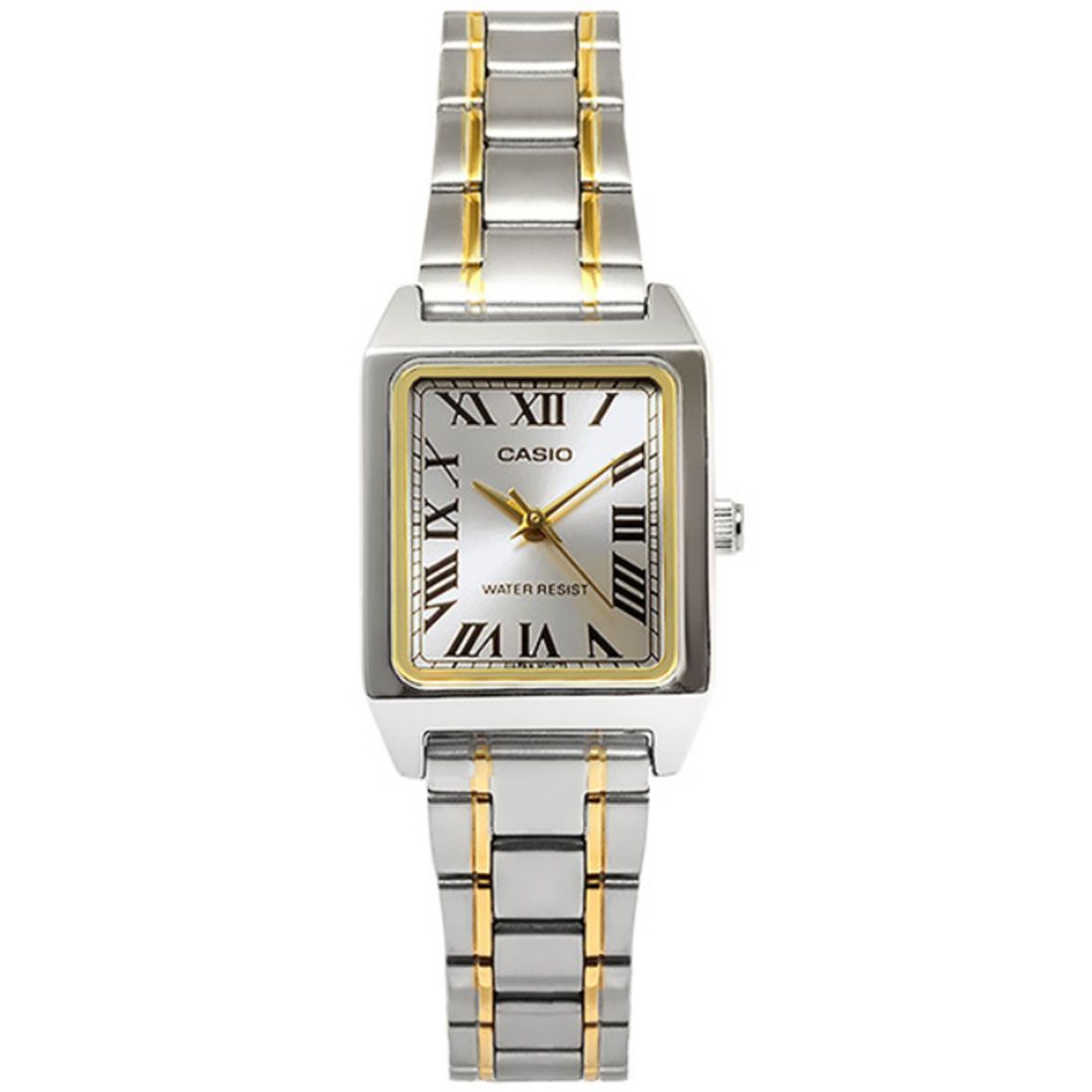 Casio Silver Dial Women's Watch - CS-LTP-V007SG-9BUD