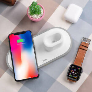 Wireless charger CW21 Wisdom 3-in-1 tabletop charging dock