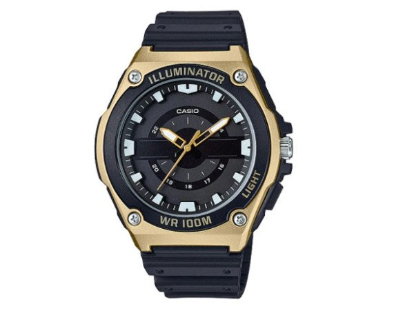 Casio Analog Men's Watch MWD-100H-9AVDF | Resin | Water-Resistant | Minimal | Quartz Movement | Lifestyle| Business | Scratch-resistant | Fashionable | Halabh.com