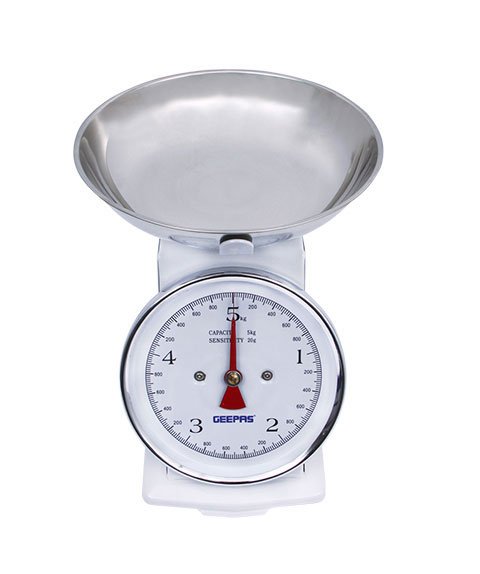 Geepas Kitchen Scale With Stainless Steel Bowl