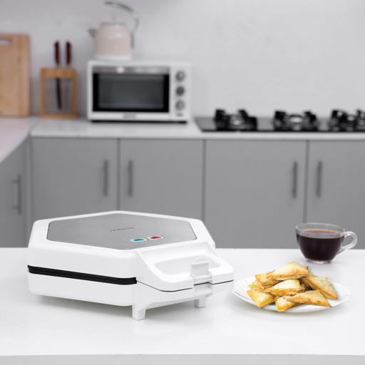 Olsennmark Electric Samosa Maker White & Grey