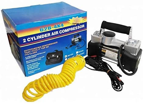 Ultra Heavy Duty 2 Cylinder 12v Auto Air Compressor | Home Appliance & Electronics | Halabh.com