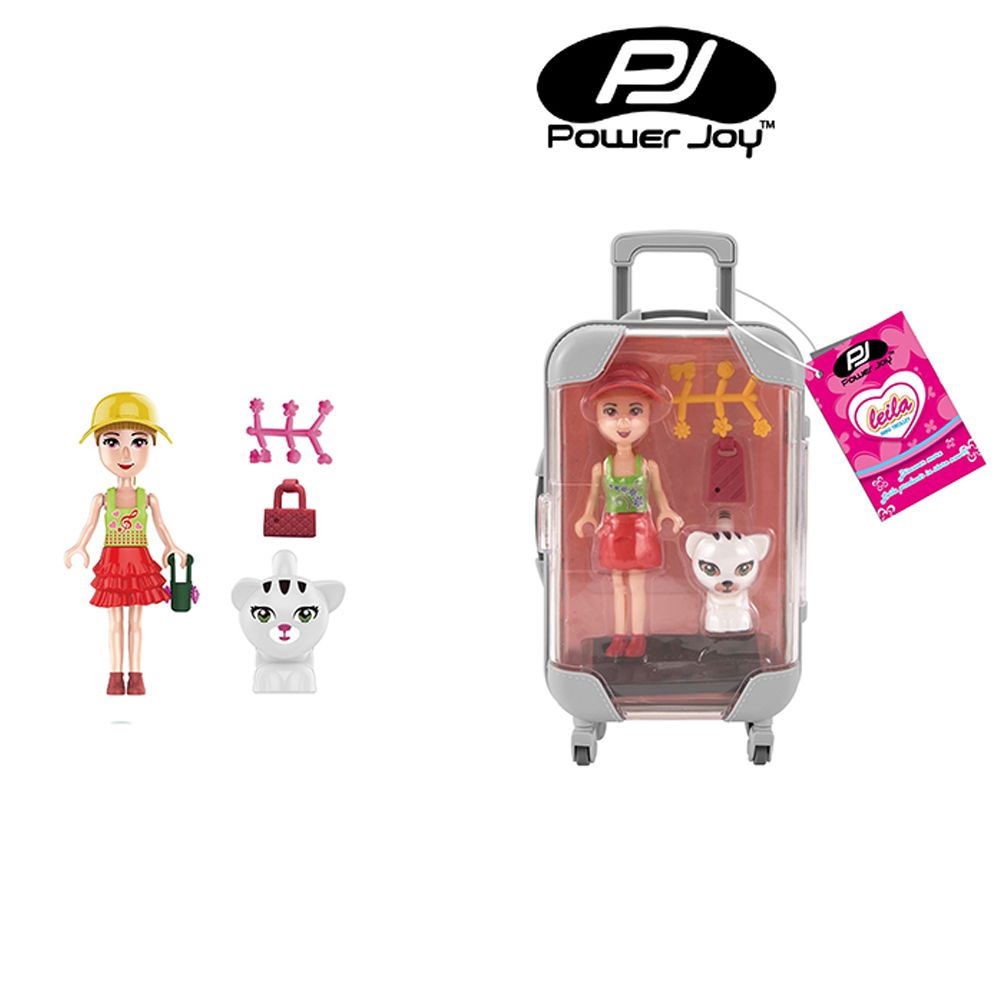 Power Joy Playset | ALGT Toys | Age 3 and Above Kids | Fun Play | Fashion Playset Toys | Barbie Suitcase | Toy Suitcase for Dolls | Fashion Doll Accessories | Toys for Kids in Bahrain | Halabh.com