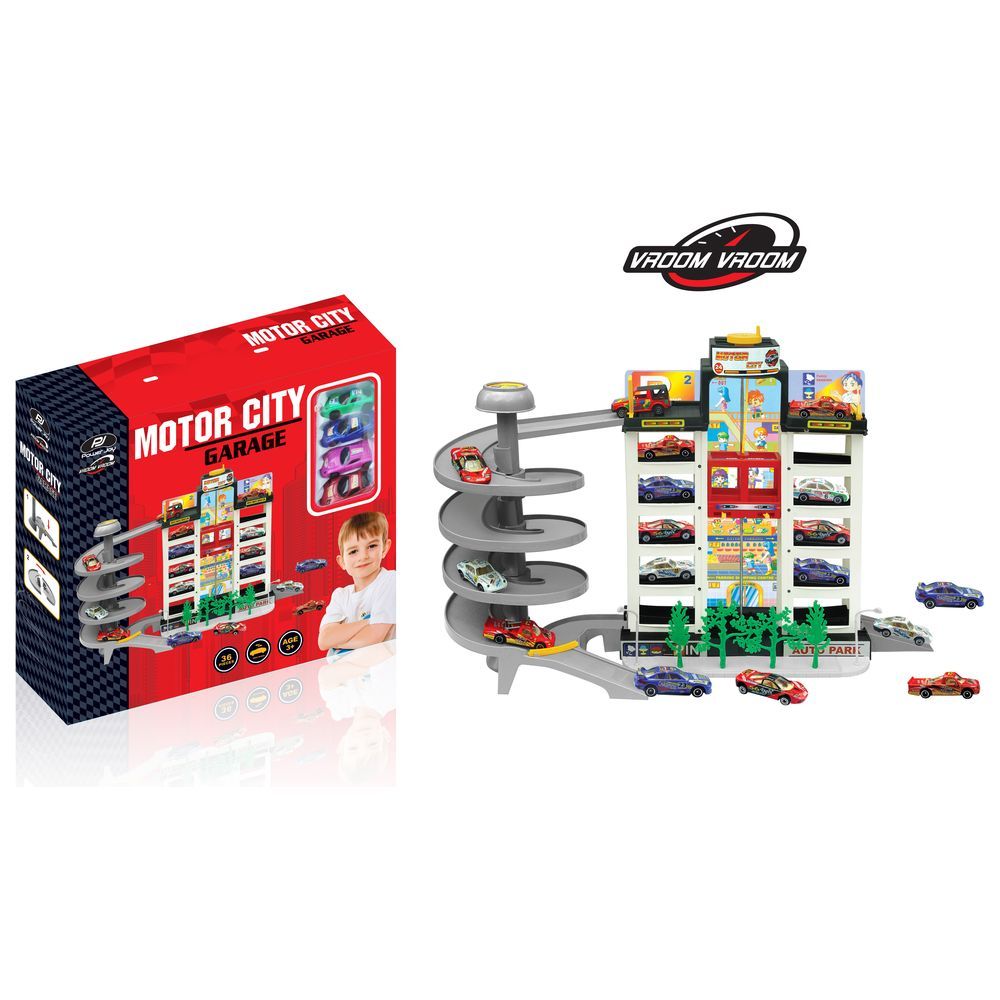 Power Joy Toys | ALGT Toys | Age 3 and Above Kids | Garage Toy | Wheel Garage | Toys for Kids in Bahrain | Halabh.com