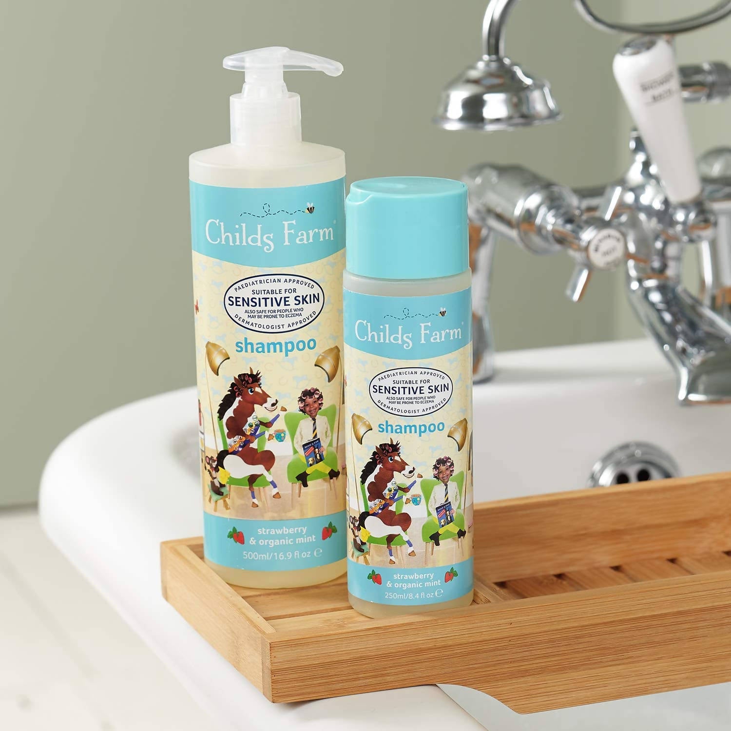 Childs Farm Shampoo Strawberry And Organic Mint 500ML