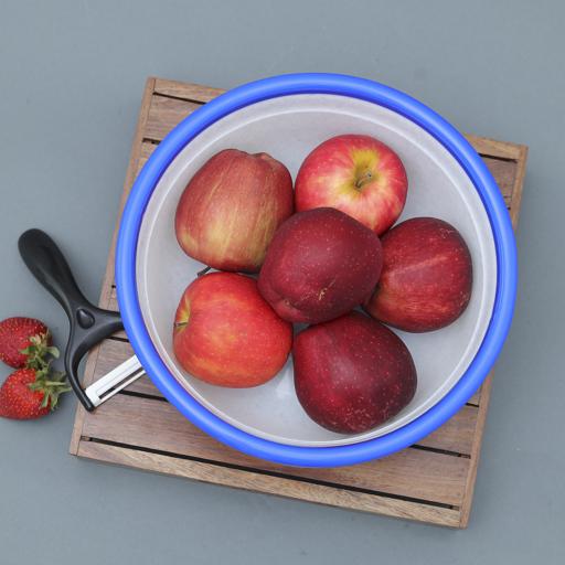 Royalford RF10703 Plastic Basin with Ring, 2.5L Plasticware Tub